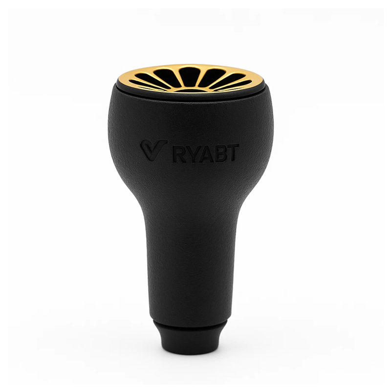 Conventional Reel - TPE Black Knob 27mm Compatible for