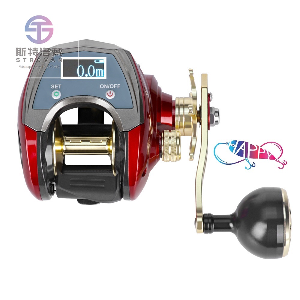 Electric Reel - 6+1BB Digital Display Electric Count Wheel