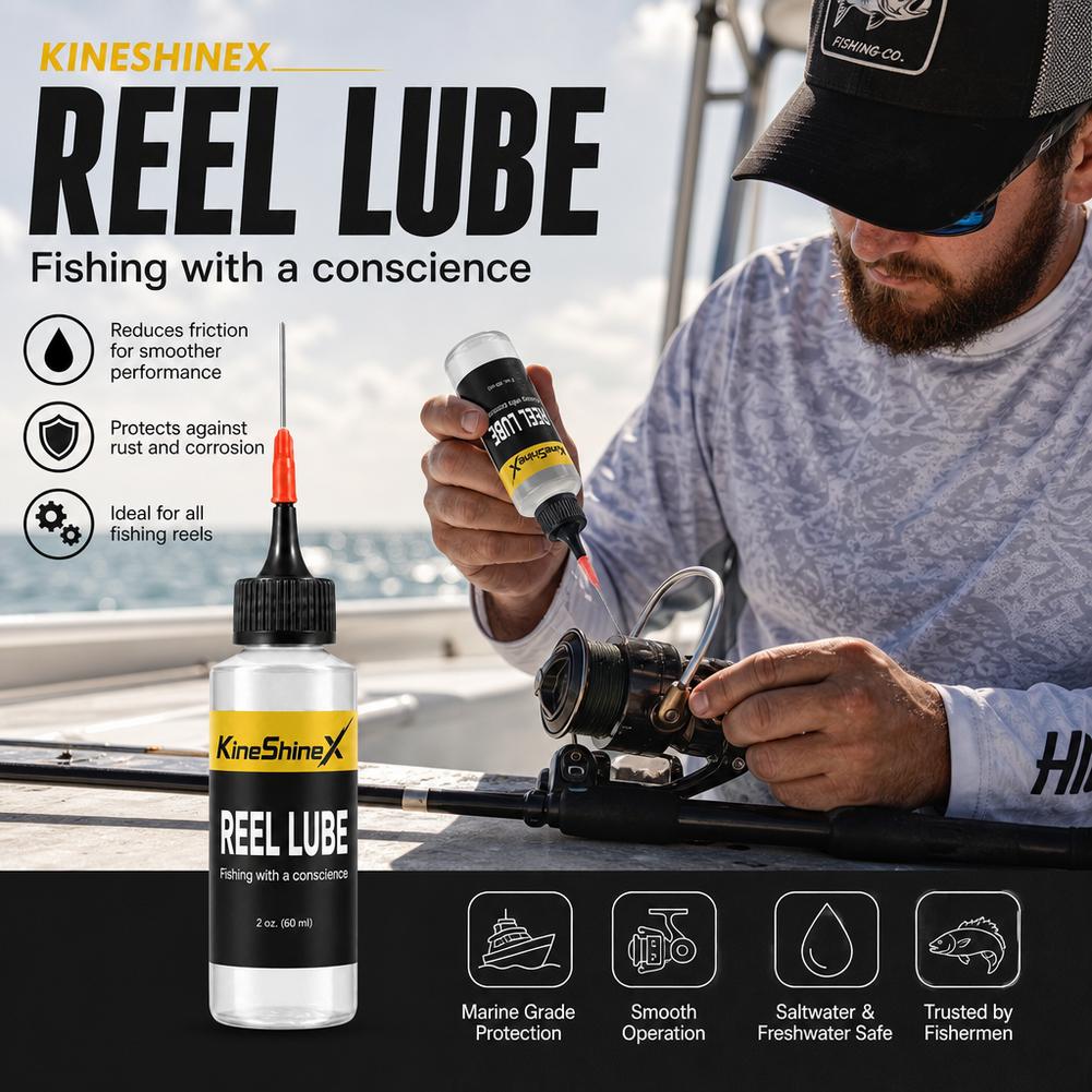 60ml Fishing Reel Oi Lube Boat - Reel Lubricant 评论和价格