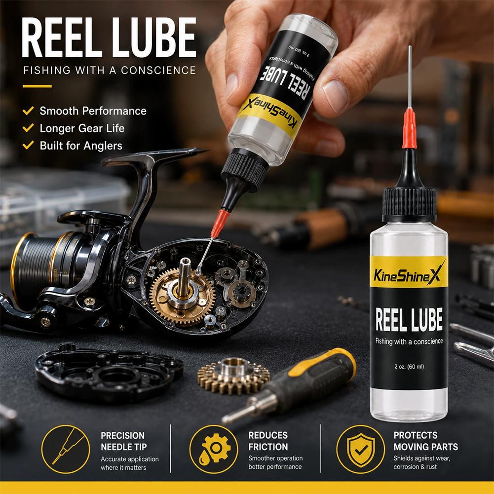 60ml Fishing Reel Oi Lube Boat - Reel Lubricant 评论和价格
