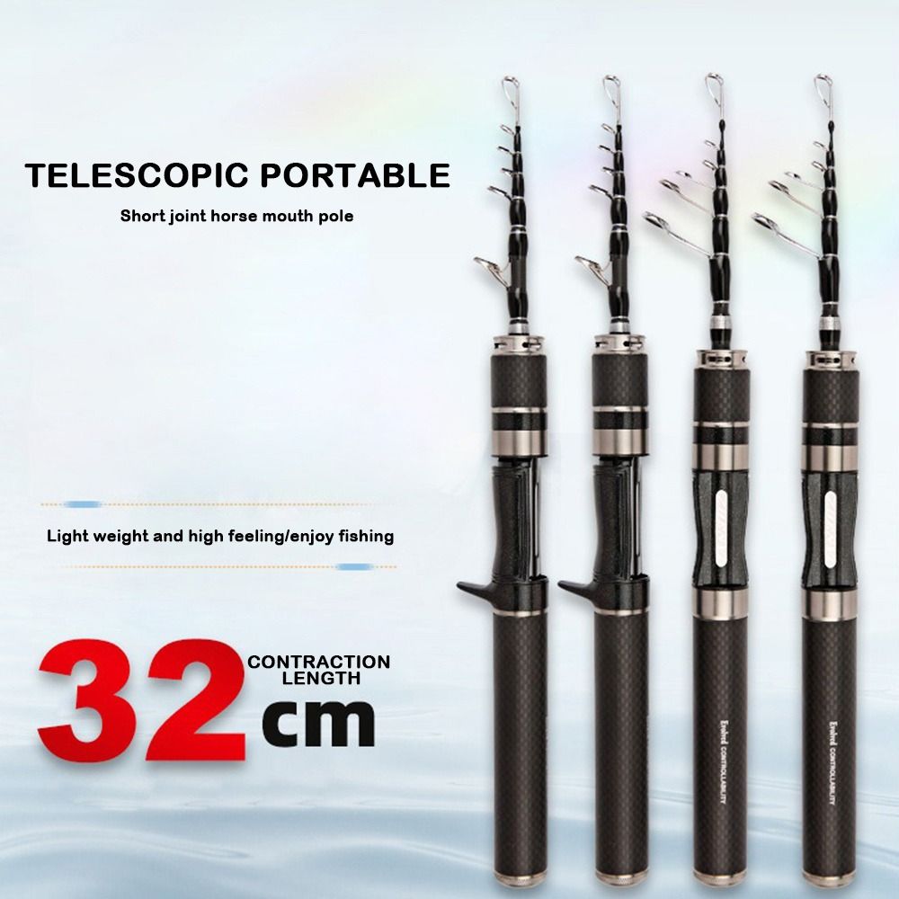 1.5m-1.8m Fishing Pole Rod Set - Spincast Reel 评论和价格
