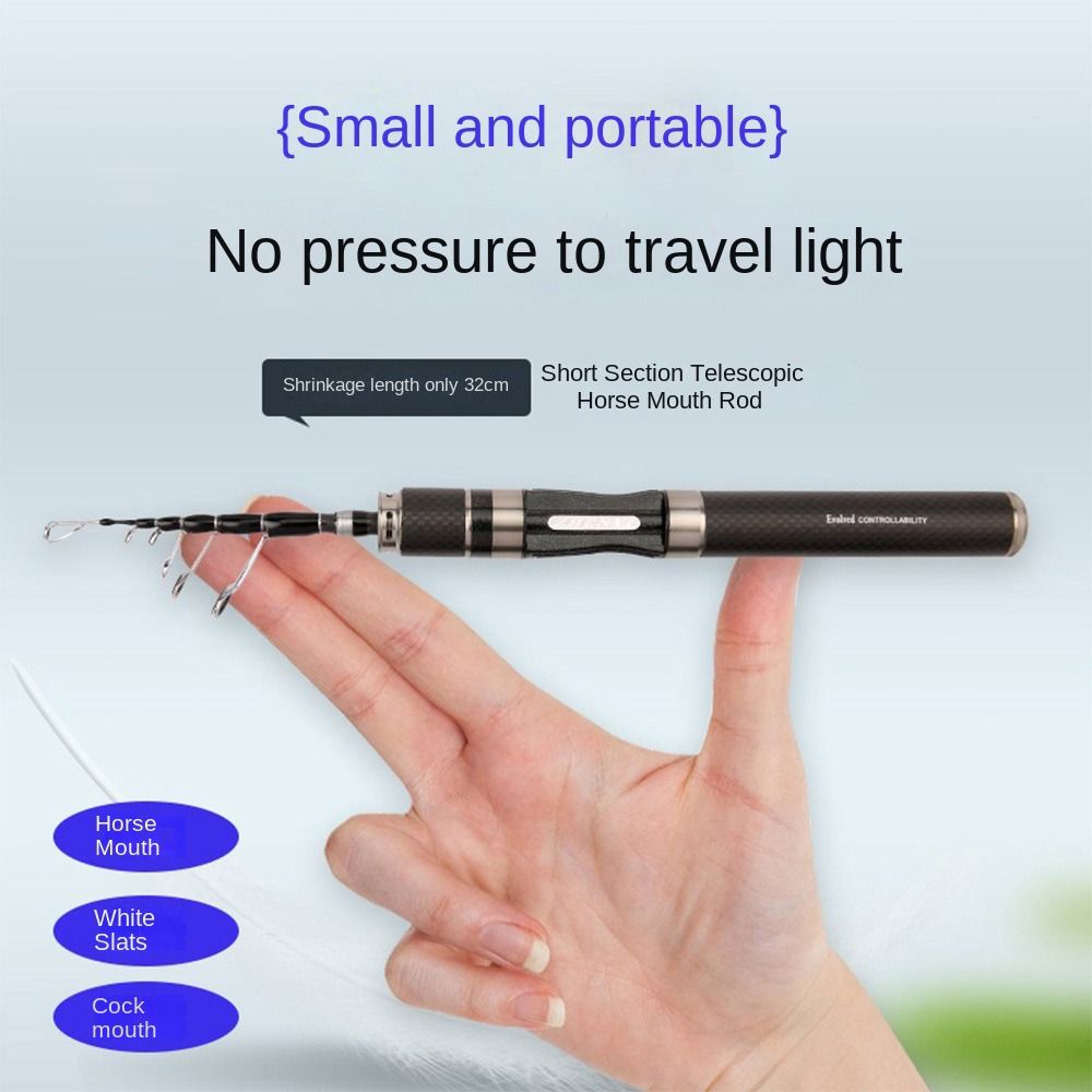 1.5m-1.8m Fishing Pole Rod Set - Spincast Reel 评论和价格
