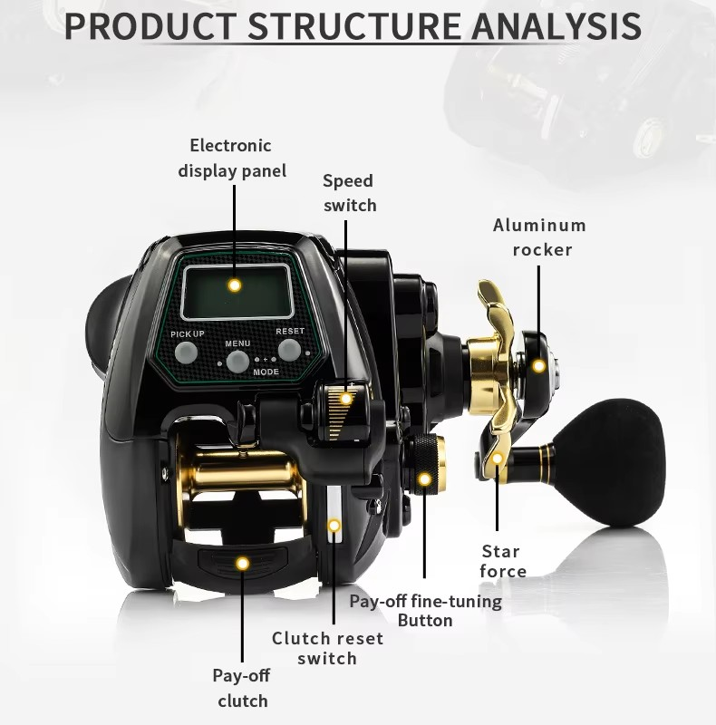 EZH3000/5000 Electric Wire Ree - Trolling Reel 评论和价格