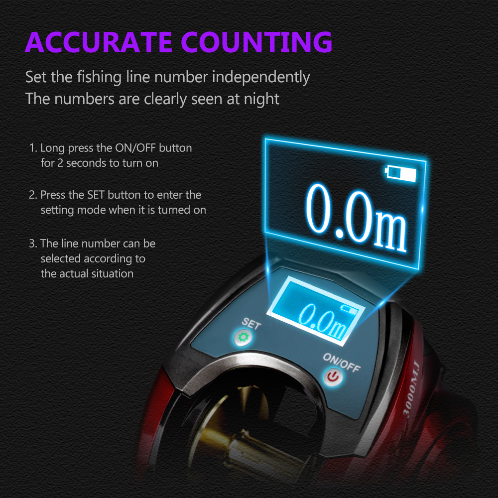 6+1BB Digital Display Electric - Electric Reel 评论和价格